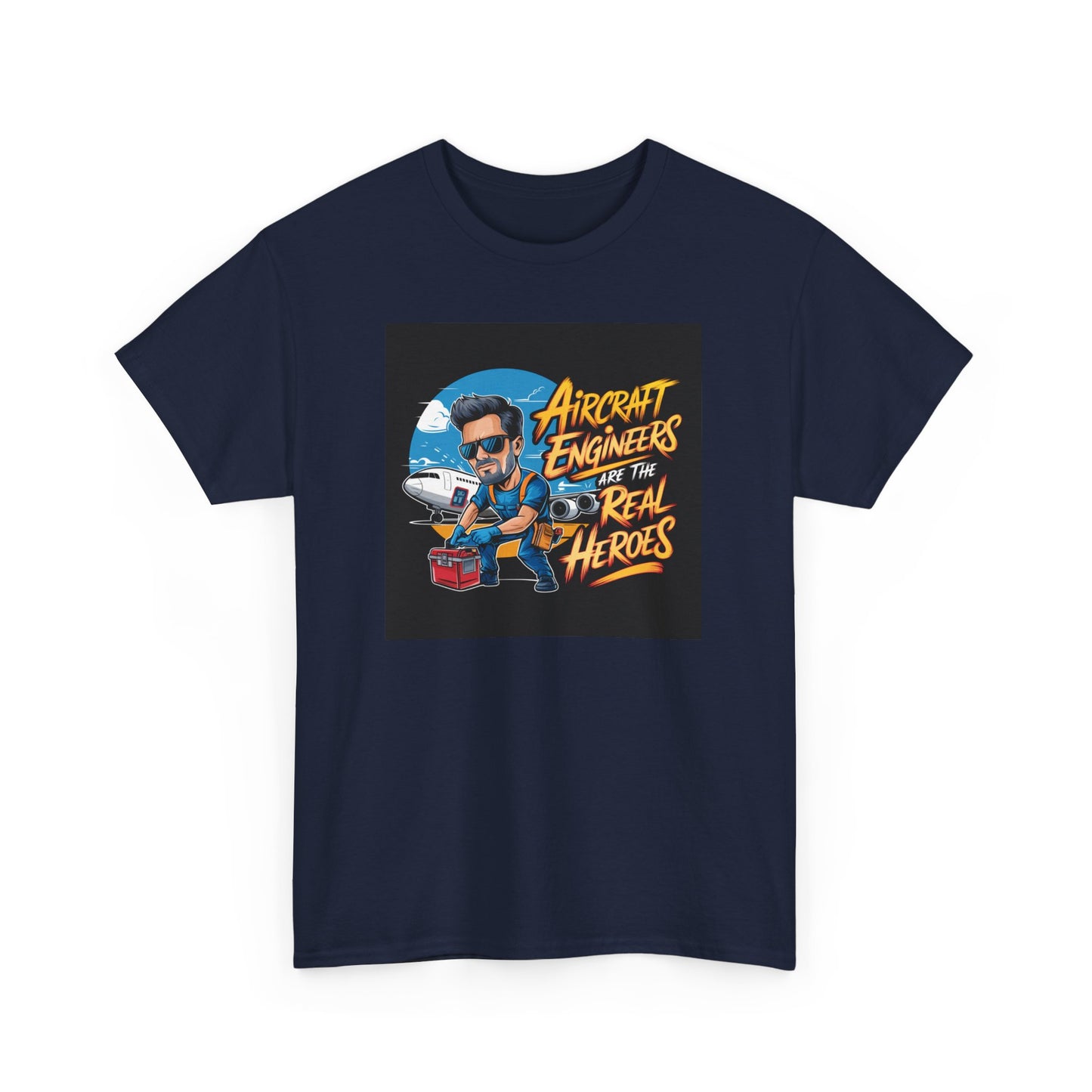 Unisex Heavy Cotton AIRCRAFT ENGINEER BOY Tee