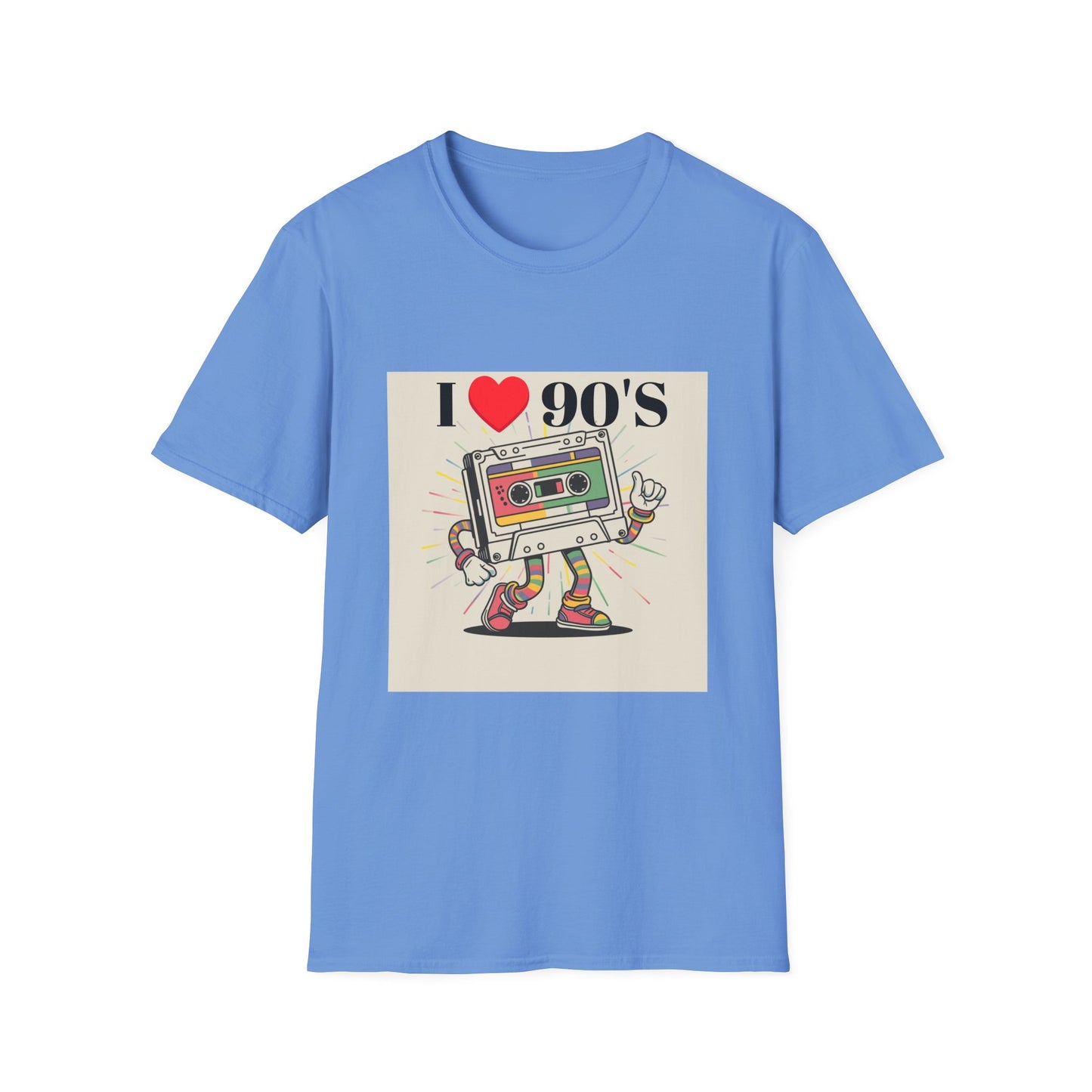 Unisex Softstyle 90`S T-Shirt
