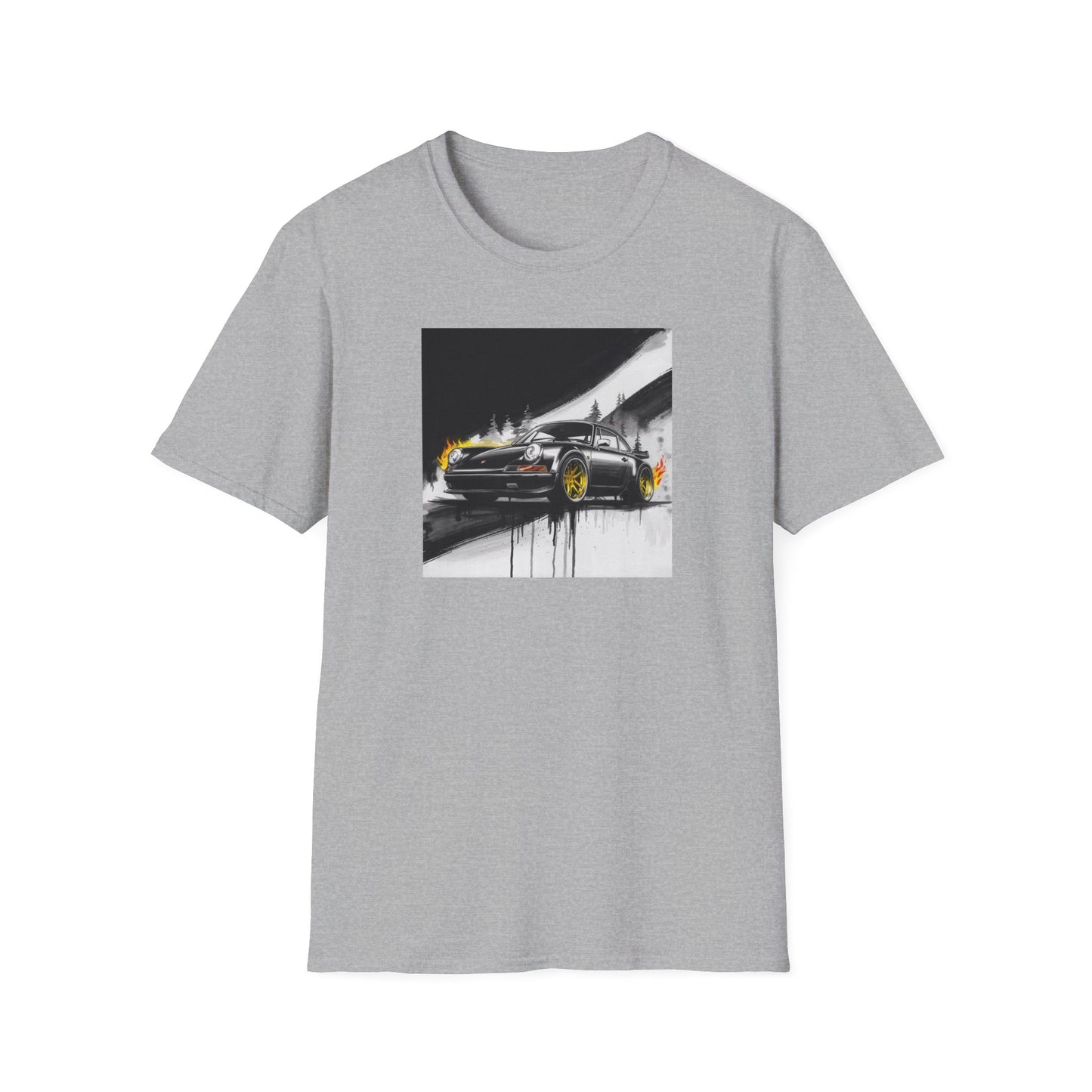 Unisex Softstyle PORSCHE T-Shirt