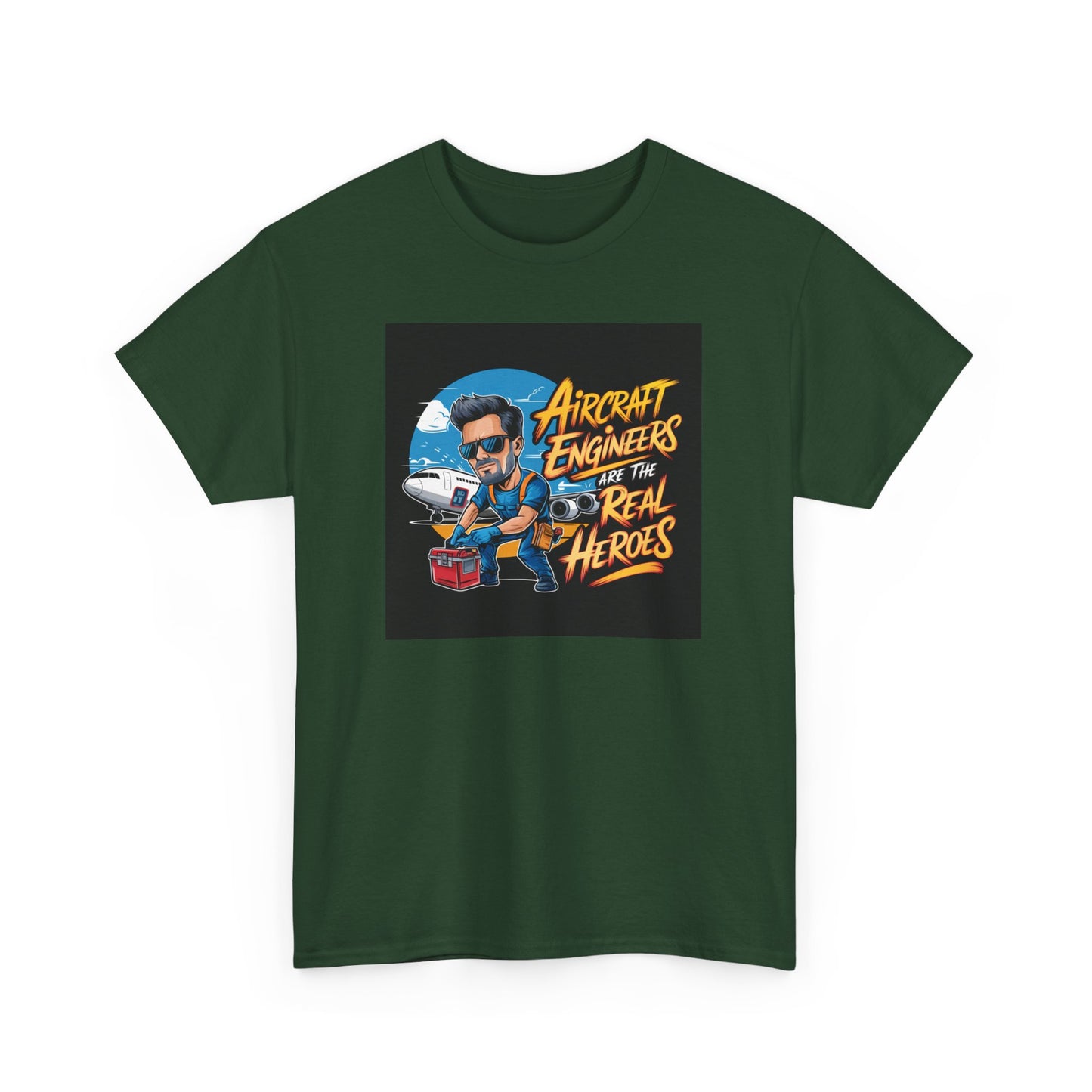 Unisex Heavy Cotton AIRCRAFT ENGINEER BOY Tee