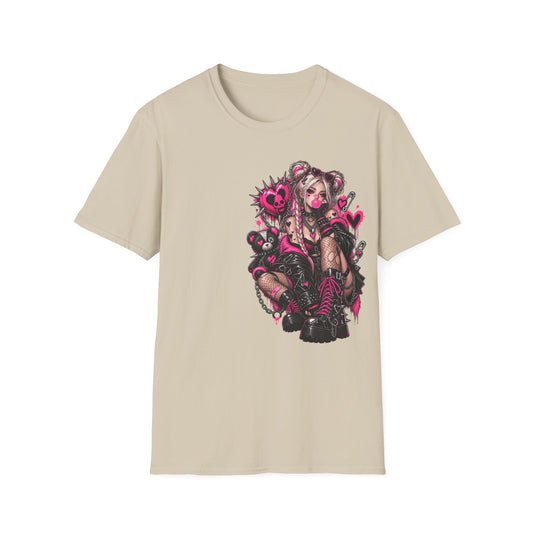 Gothic Punk Girl Graphic