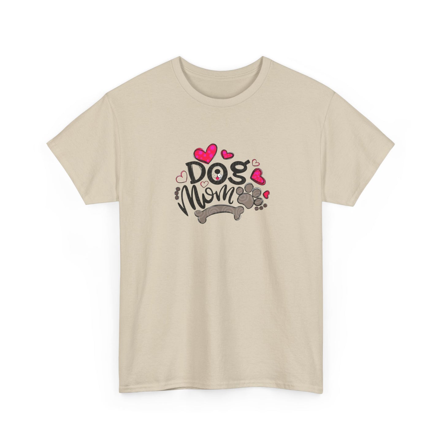 Heavy Cotton "Dog Mom" Tee