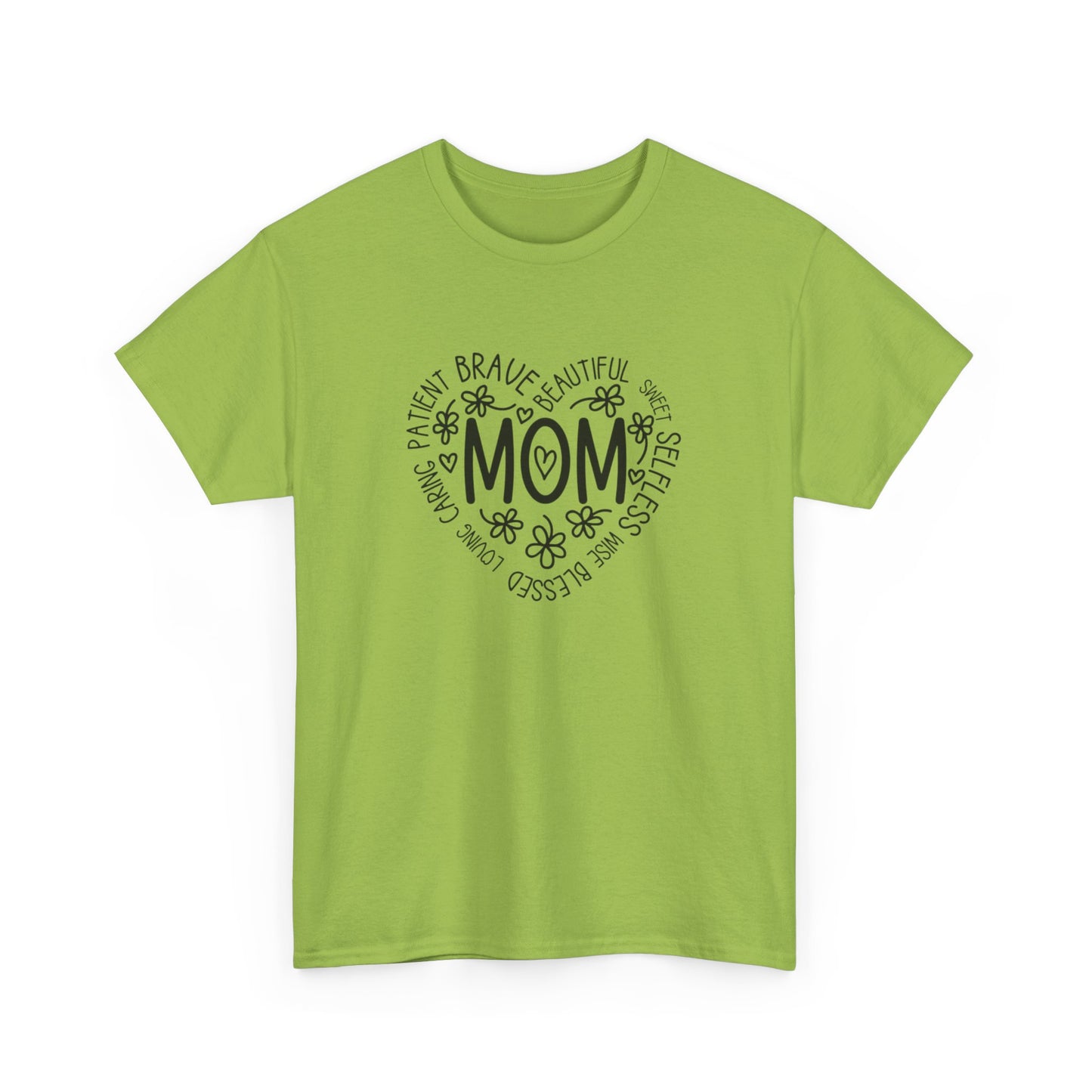 Heavy Cotton "Mom Heart" Tee