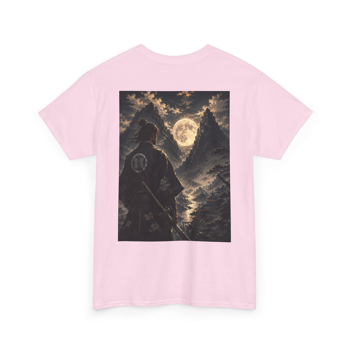 Samurai Moon Graphic — Back Print