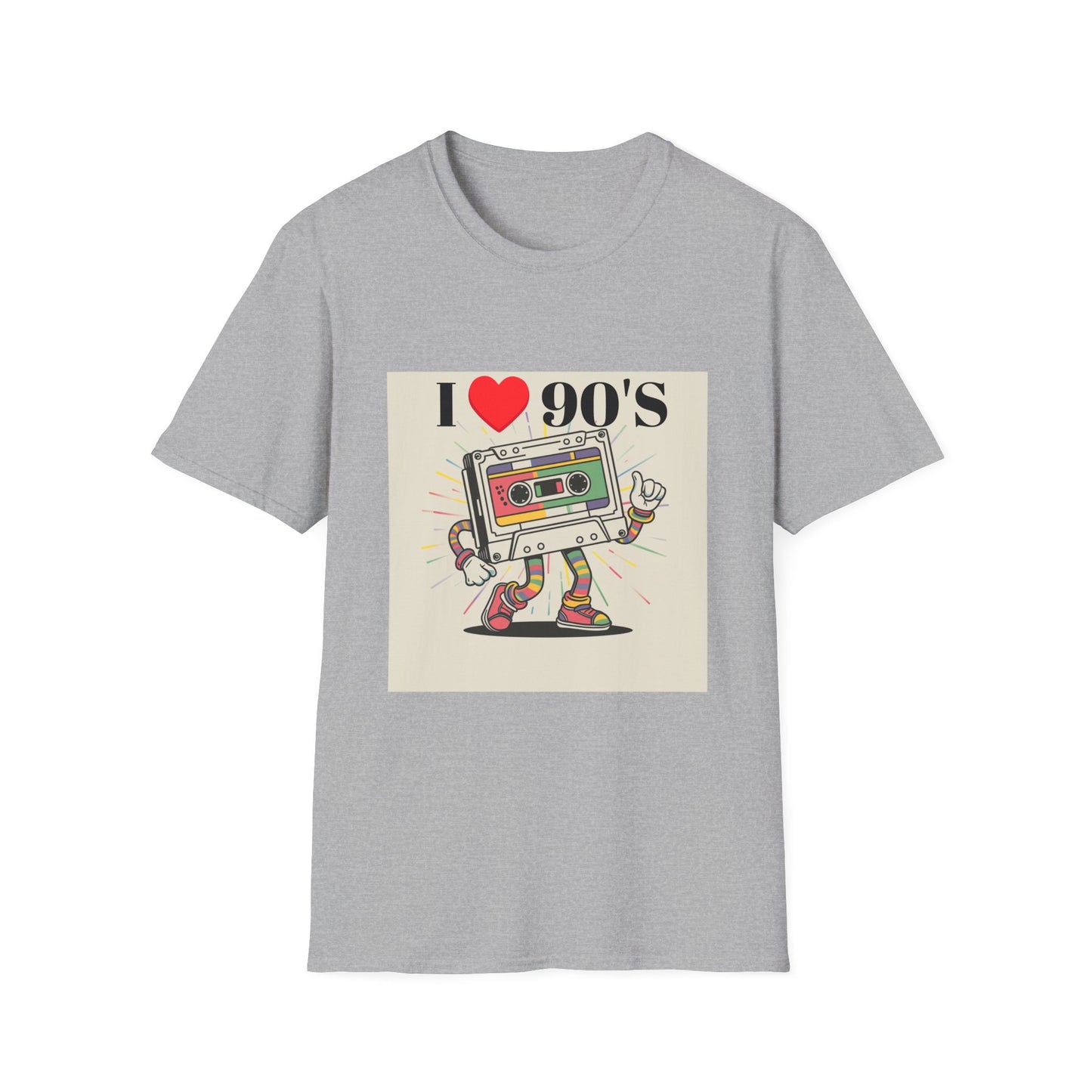 Unisex Softstyle 90`S T-Shirt