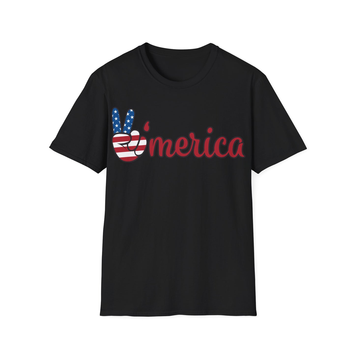 Unisex Softstyle America T-Shirt