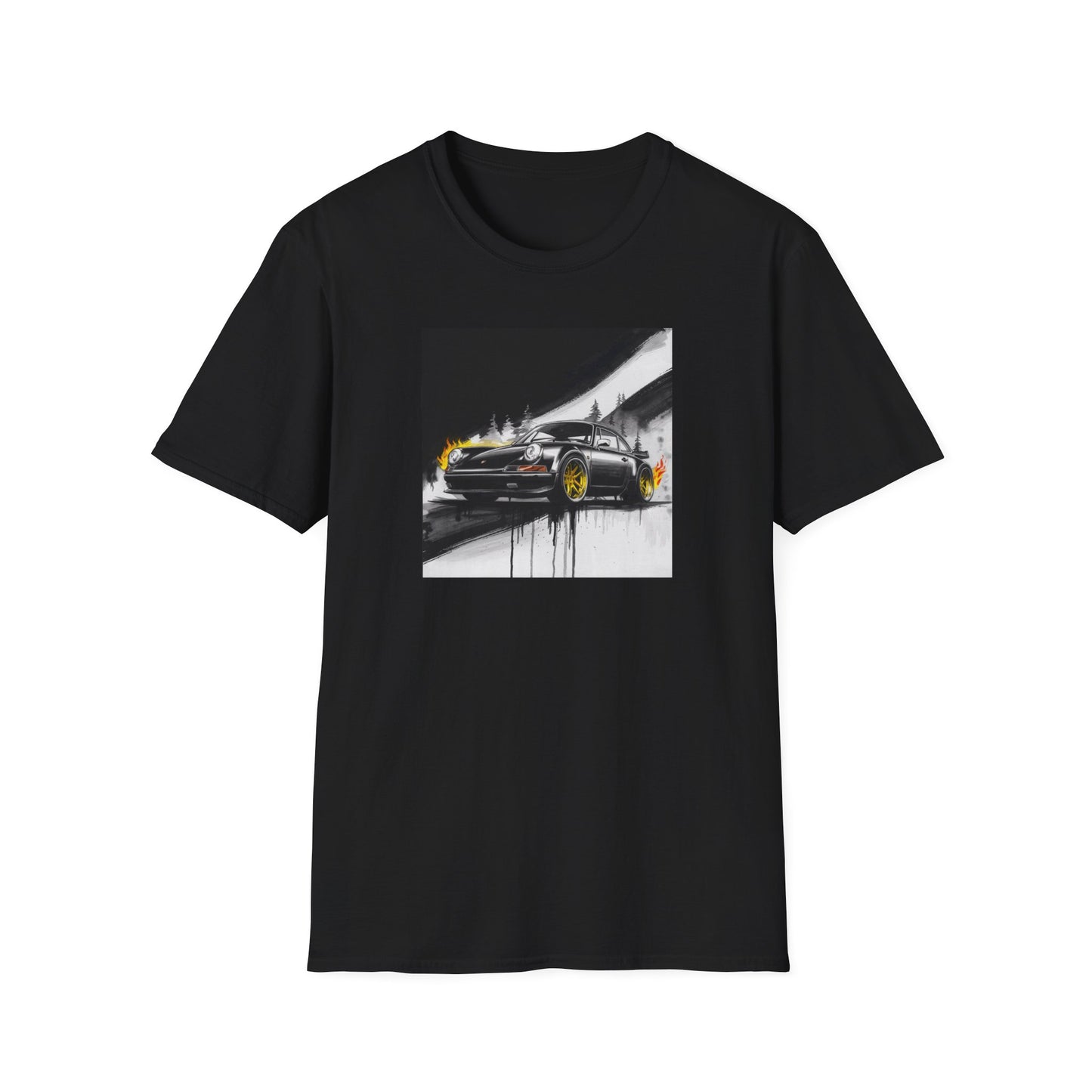 Unisex Softstyle PORSCHE T-Shirt