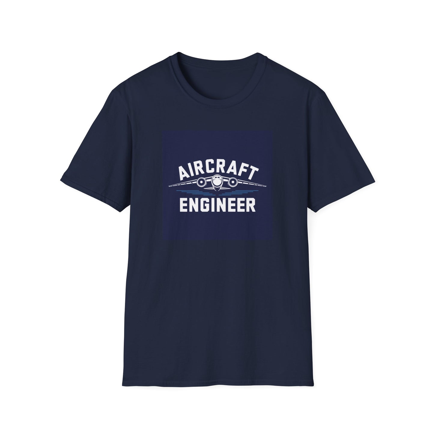 Unisex Softstyle AIRCRAFT ENGINEER T-Shirt
