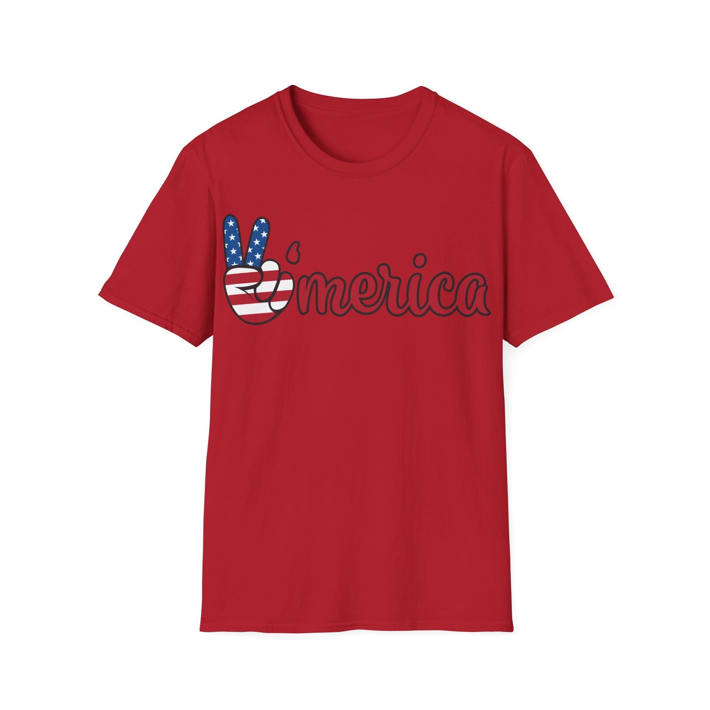 Unisex Softstyle America T-Shirt