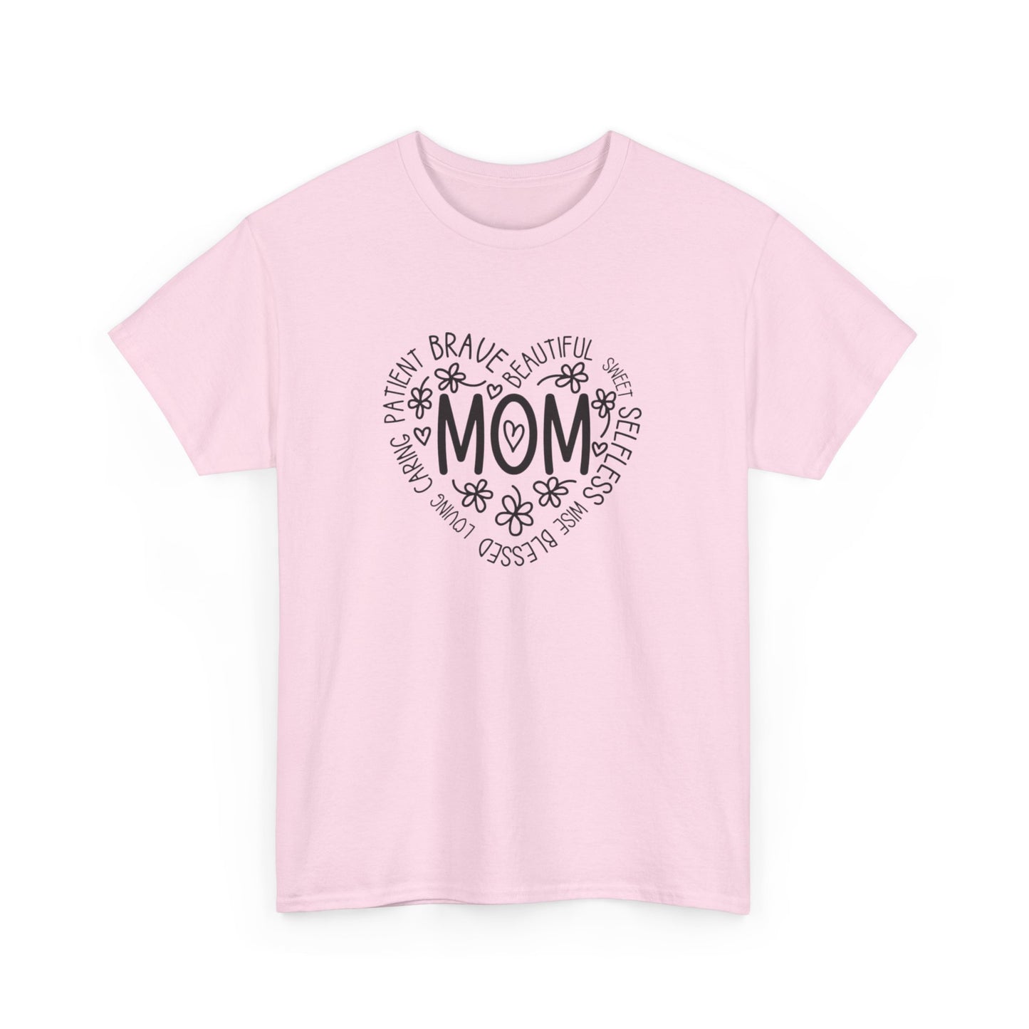 Heavy Cotton "Mom Heart" Tee