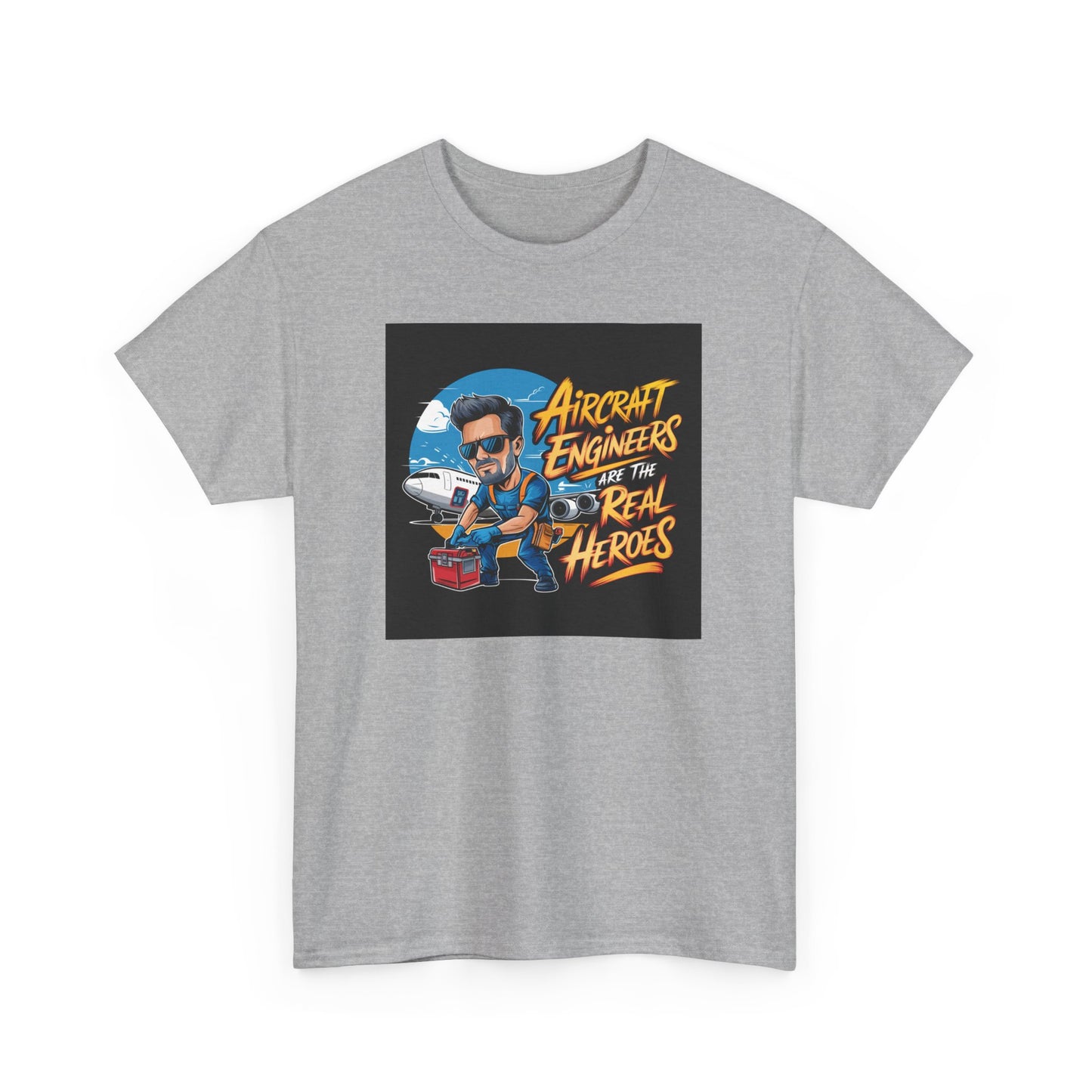 Unisex Heavy Cotton AIRCRAFT ENGINEER BOY Tee