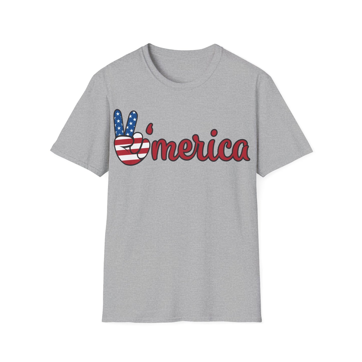 Unisex Softstyle America T-Shirt