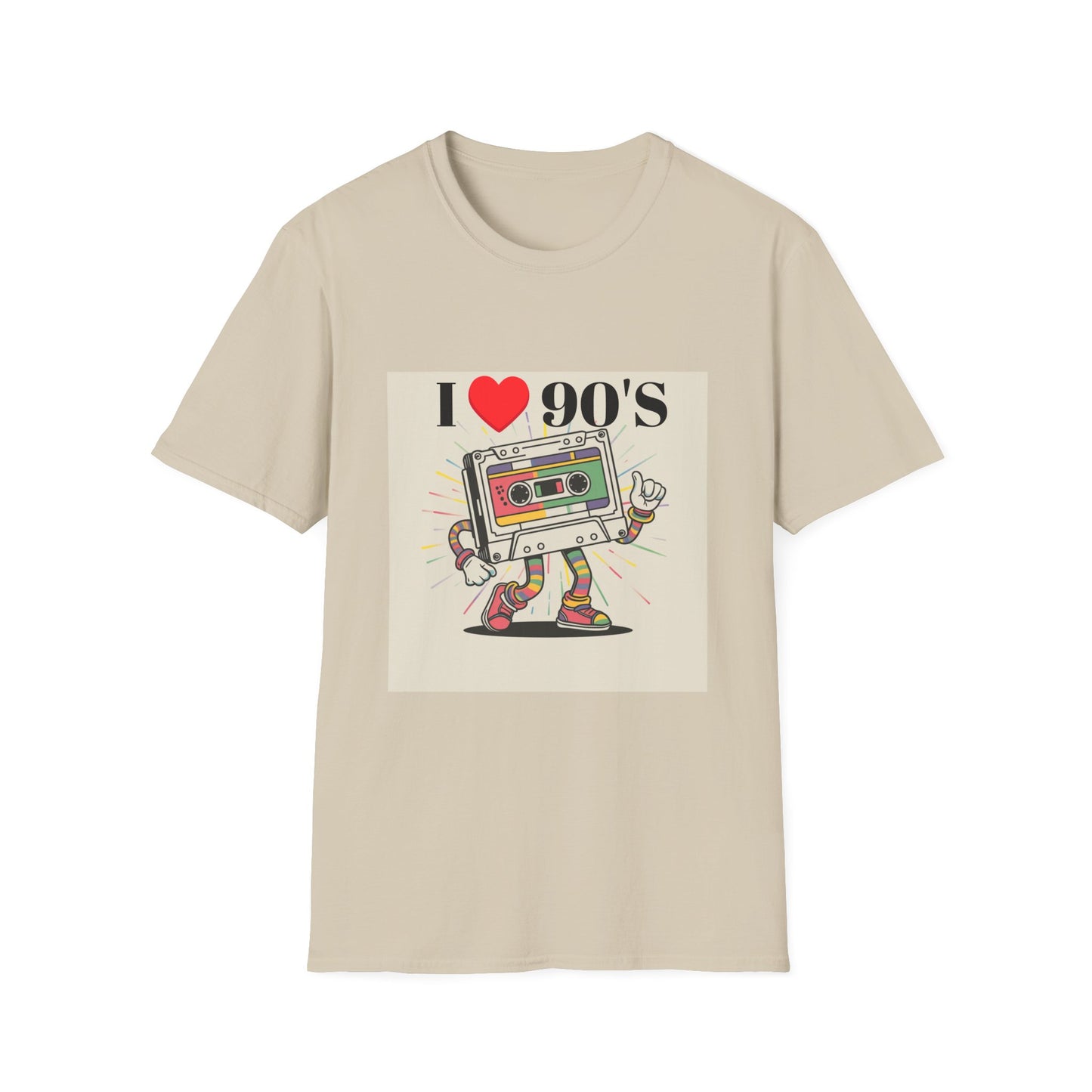 Unisex Softstyle 90`S T-Shirt