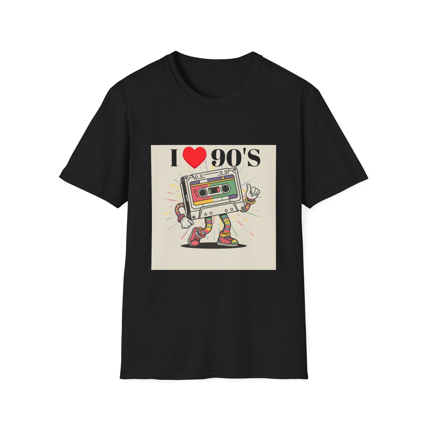 Unisex Softstyle  90`S T-Shirt