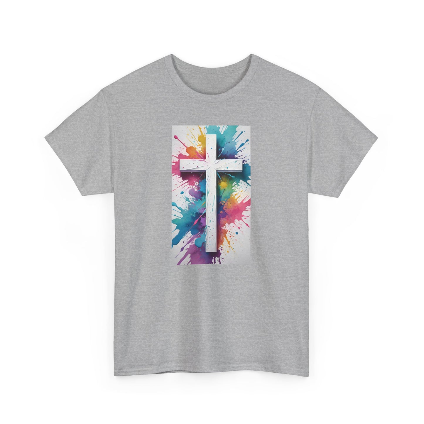 Heavy Cotton Cross Tee