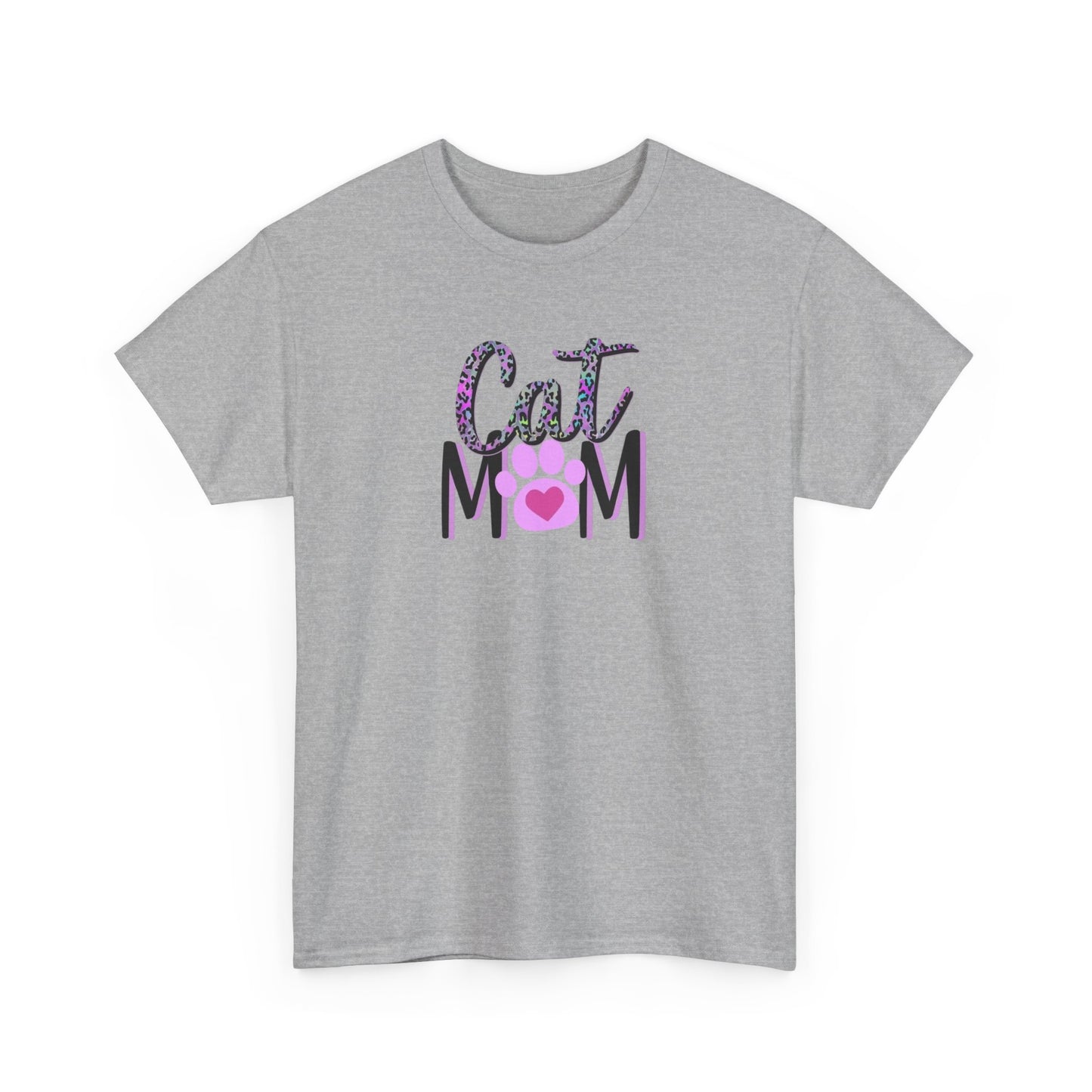 Heavy Cotton  "Cat Mom" Tee