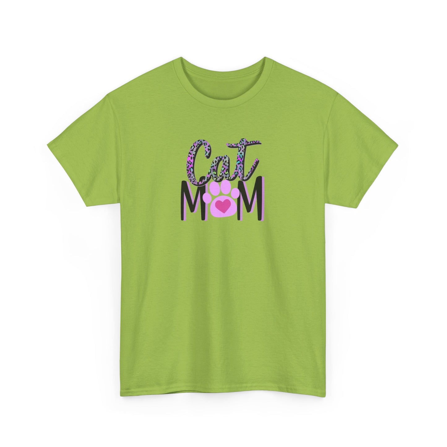 Heavy Cotton  "Cat Mom" Tee