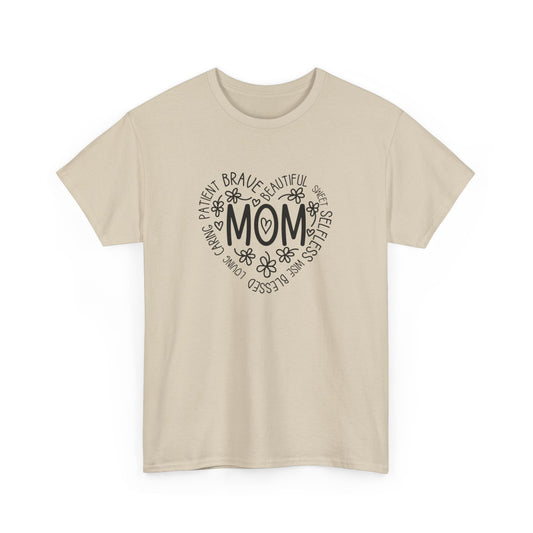 Heavy Cotton  "Mom Heart" Tee