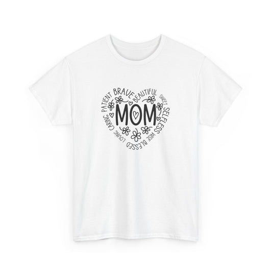 Heavy Cotton  "Mom Heart" Tee