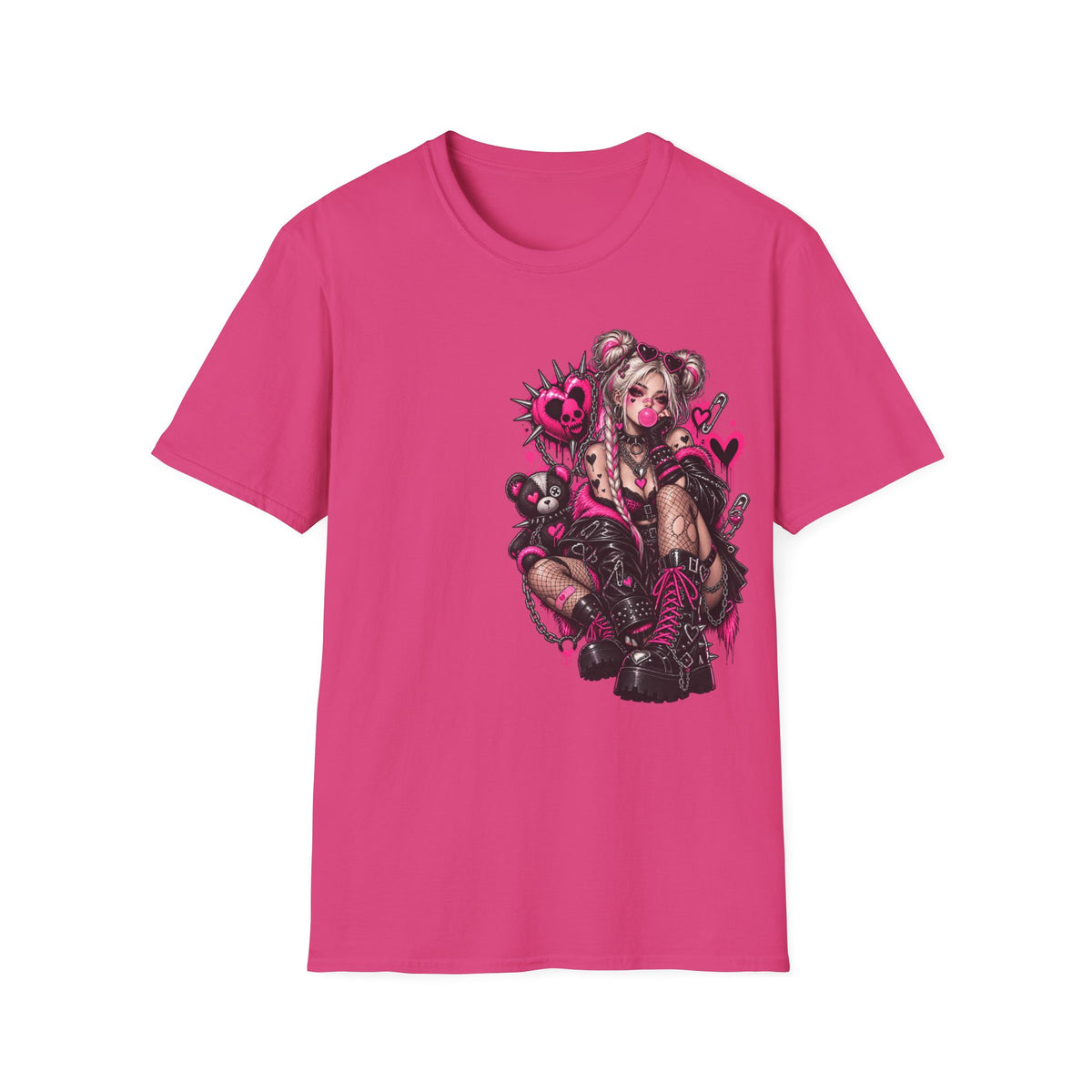 Gothic Punk Girl Graphic