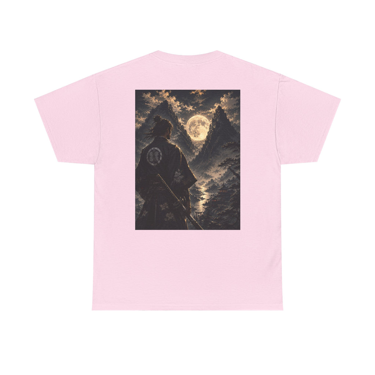 Samurai Moon Graphic —  Back Print