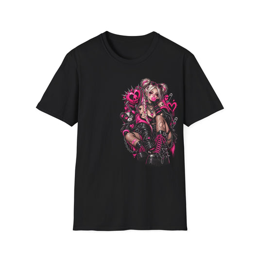 Gothic Punk Girl Graphic