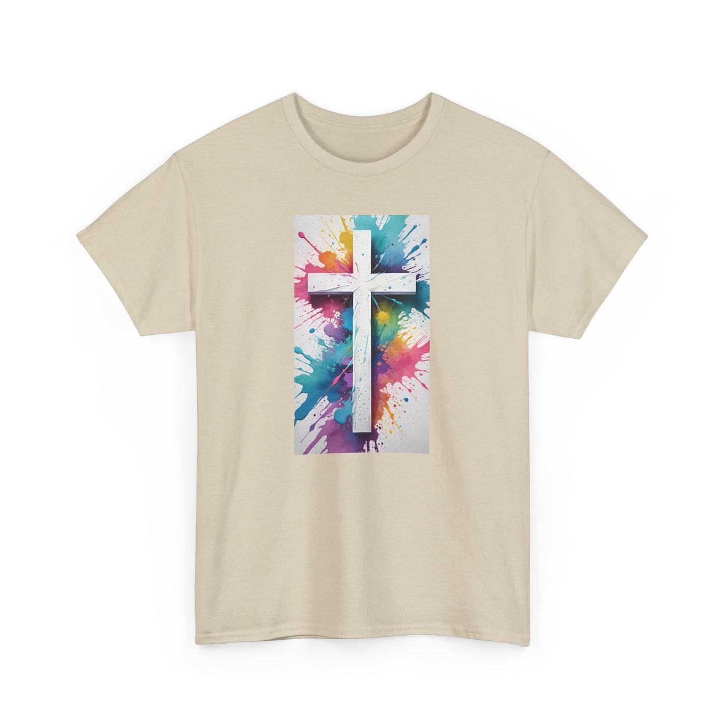 Heavy Cotton Cross Tee