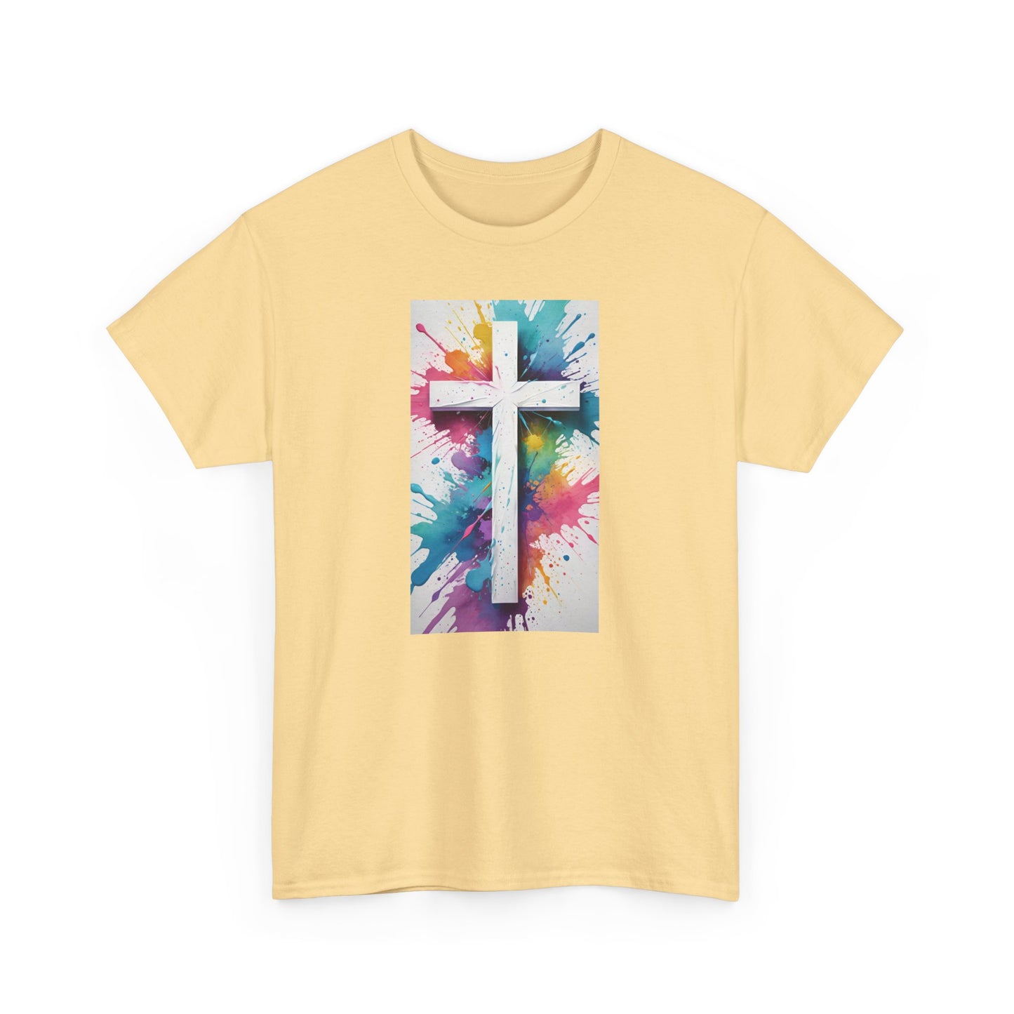 Heavy Cotton Cross Tee