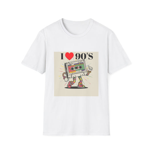 Unisex Softstyle  90`S T-Shirt