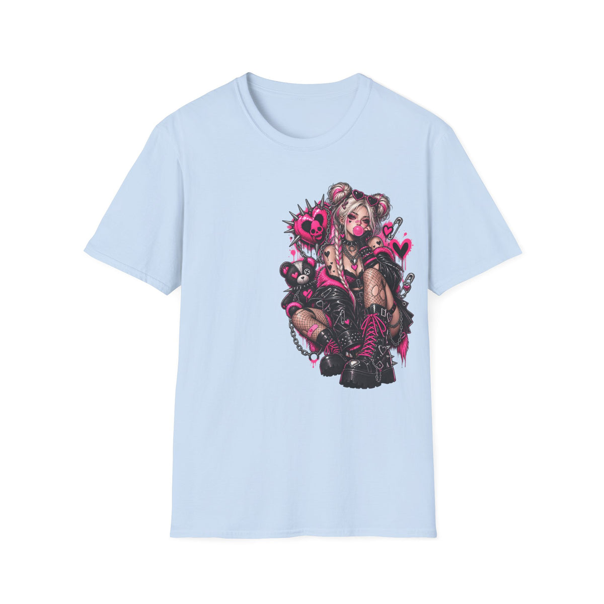 Gothic Punk Girl Graphic