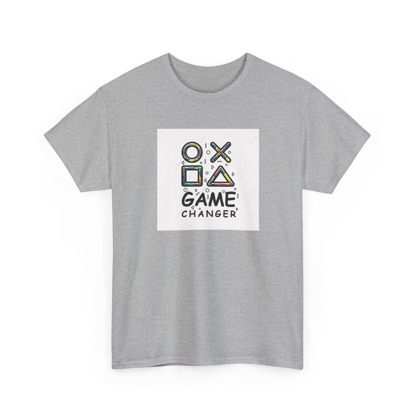 Game Changer Tee — Retro Console Symbols Graphic T‑Shirt