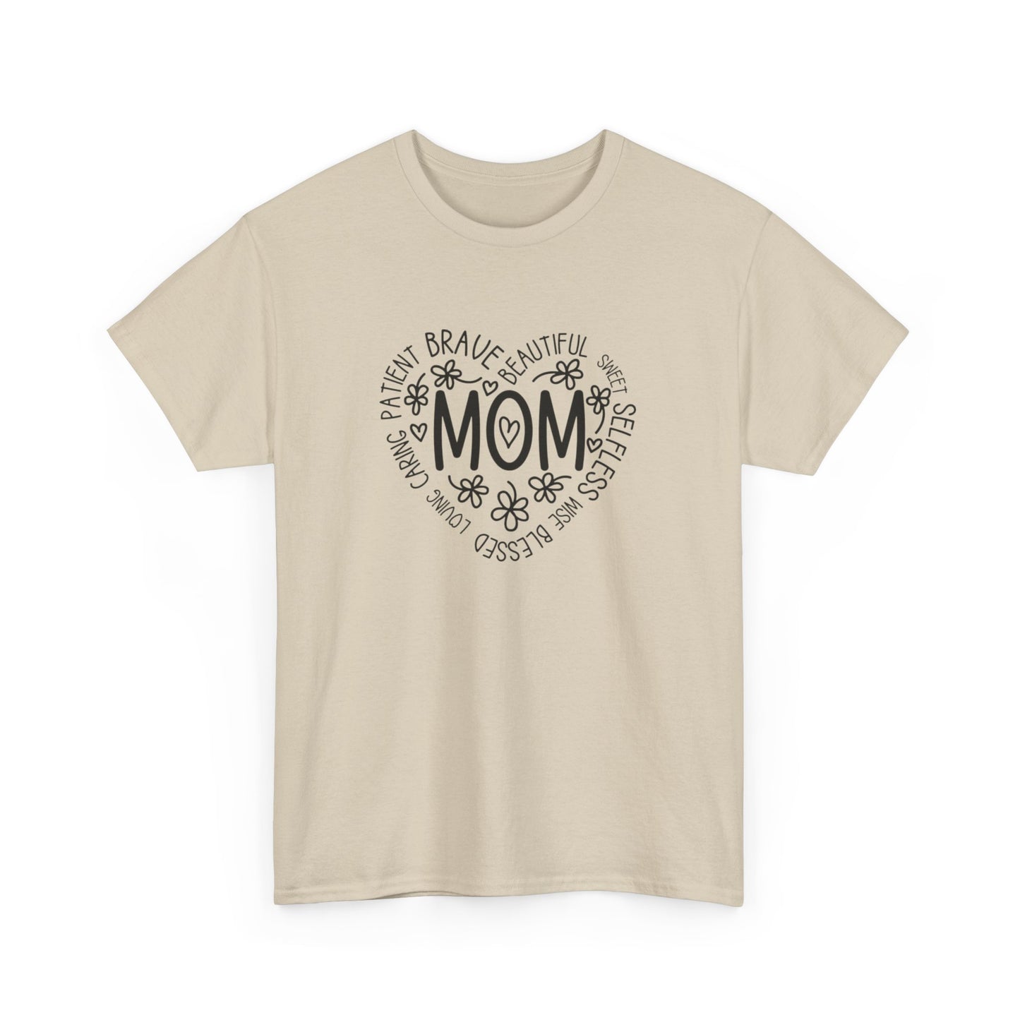 Heavy Cotton  "Mom Heart" Tee