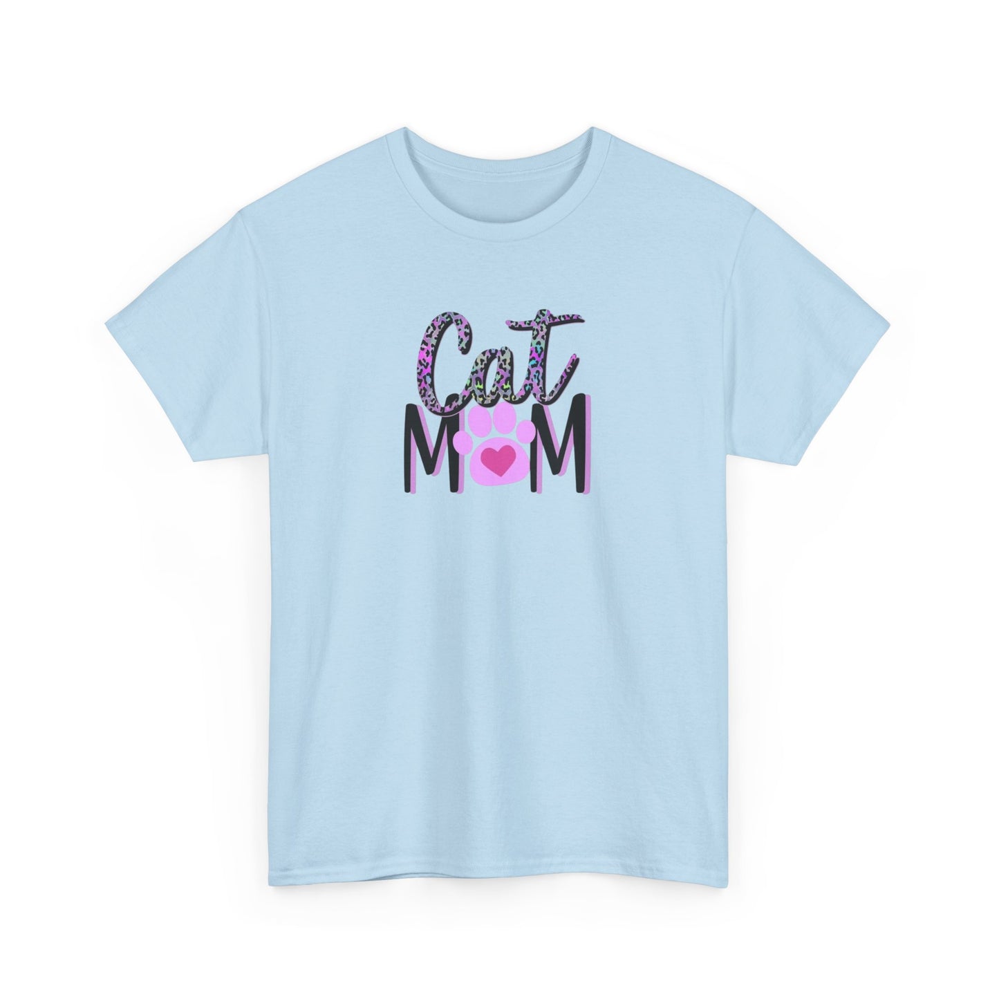 Heavy Cotton  "Cat Mom" Tee