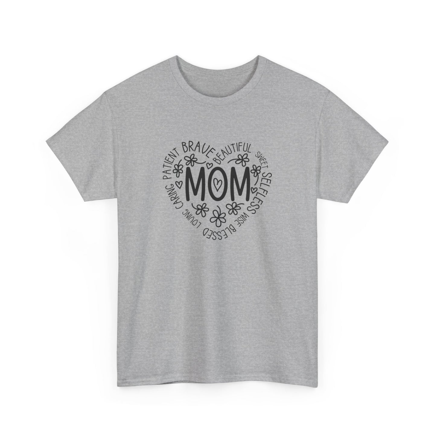 Heavy Cotton  "Mom Heart" Tee