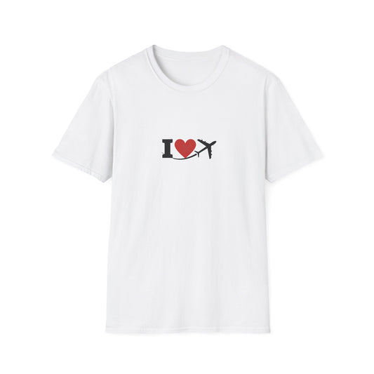 Unisex Softstyle LOVE FLYING  T-Shirt