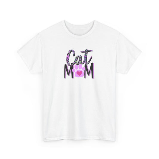 Heavy Cotton  "Cat Mom" Tee
