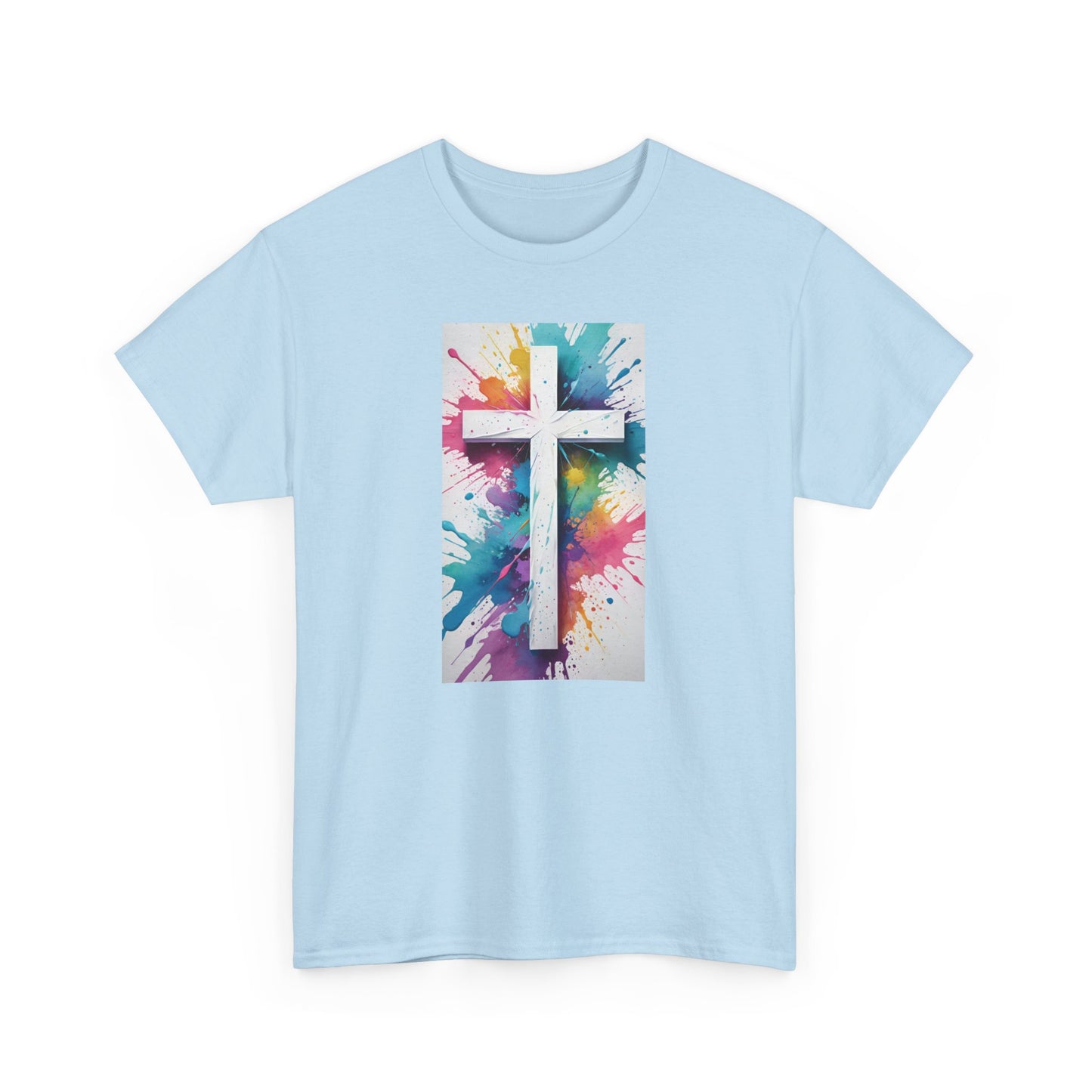 Heavy Cotton Cross Tee