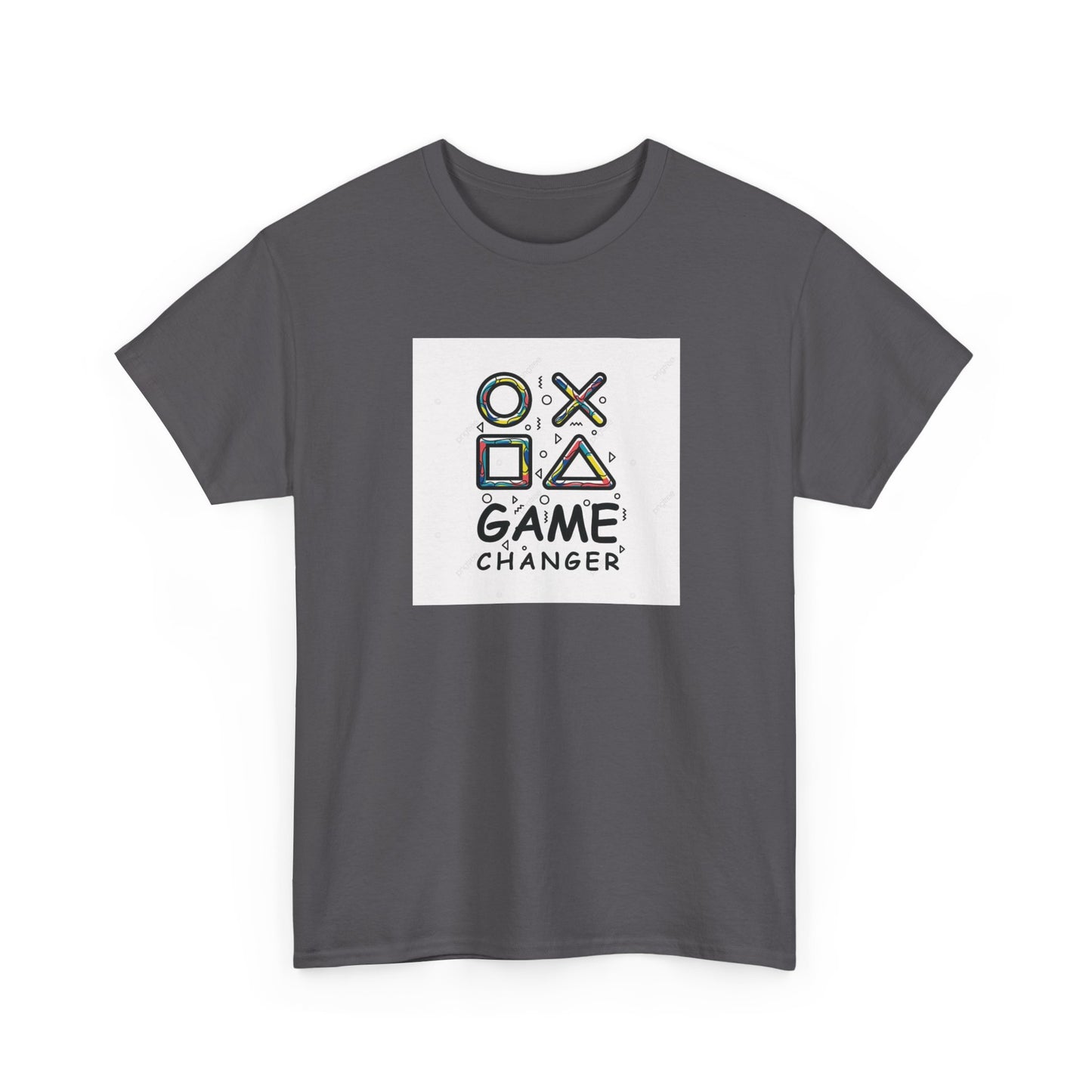 Game Changer Tee — Retro Console Symbols Graphic T‑Shirt