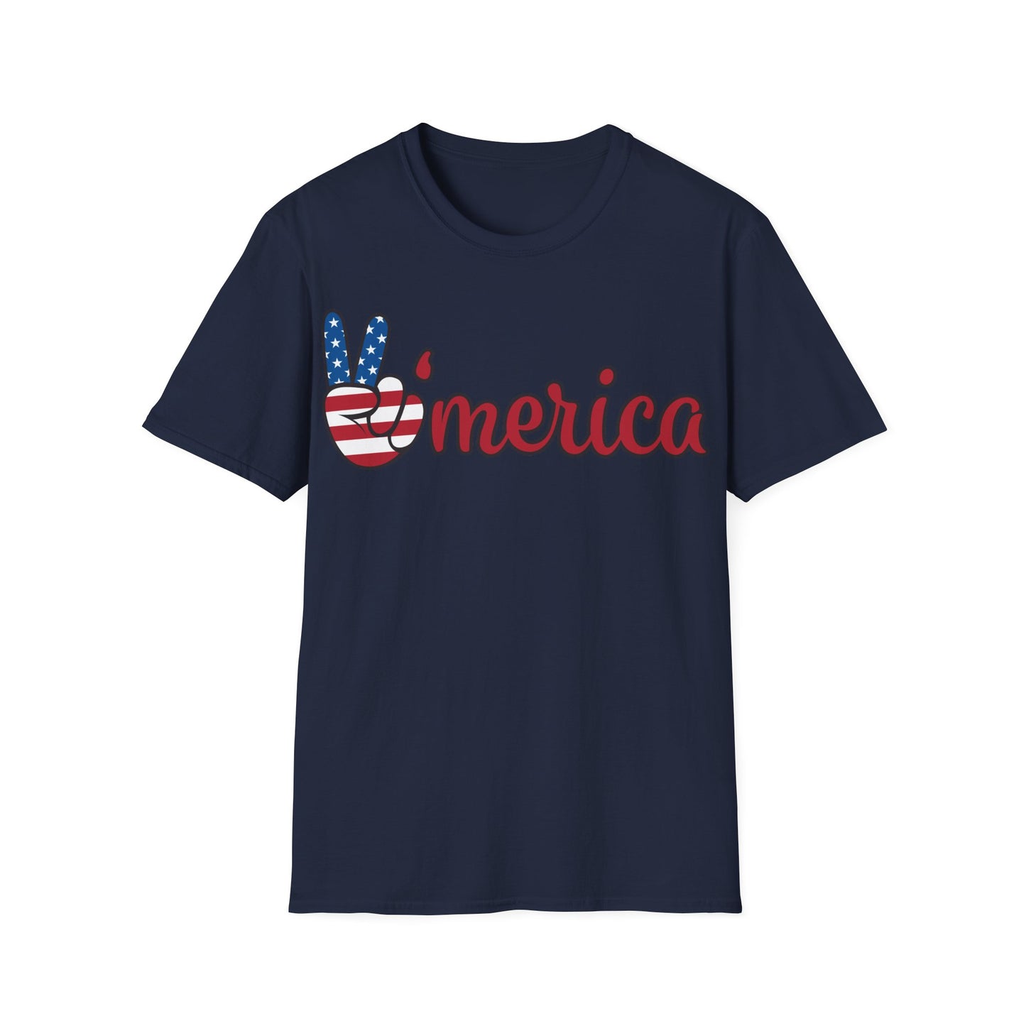 Unisex Softstyle America T-Shirt