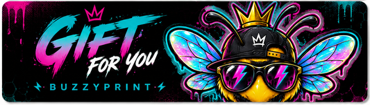 BuzzyPrint Gift Card | The Perfect Gift for Statement T-Shirts